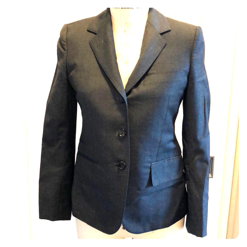 THOM BROWNE - fitted women’s wool suit jacket